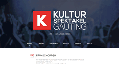 Desktop Screenshot of kulturspektakel.de