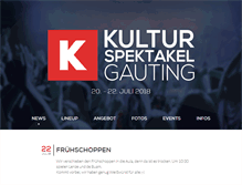 Tablet Screenshot of kulturspektakel.de